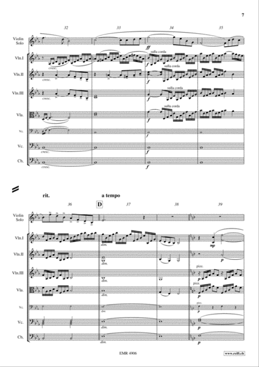 Ave Maria Ave Maria String Orchestra scores gallery preview page 7