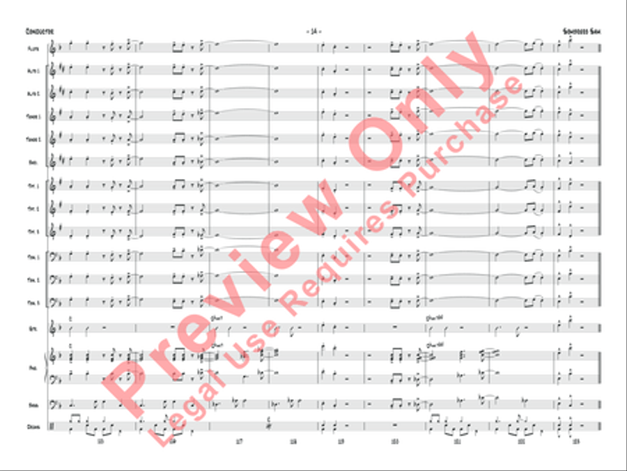 Sombrero Sam 3-Part scores gallery preview page 17