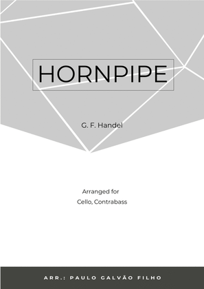 HORNPIPE - HANDEL - CELLO & CONTRABASS