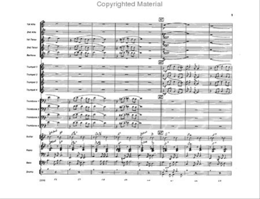 Gospel John Jazz Ensemble scores gallery preview page 9