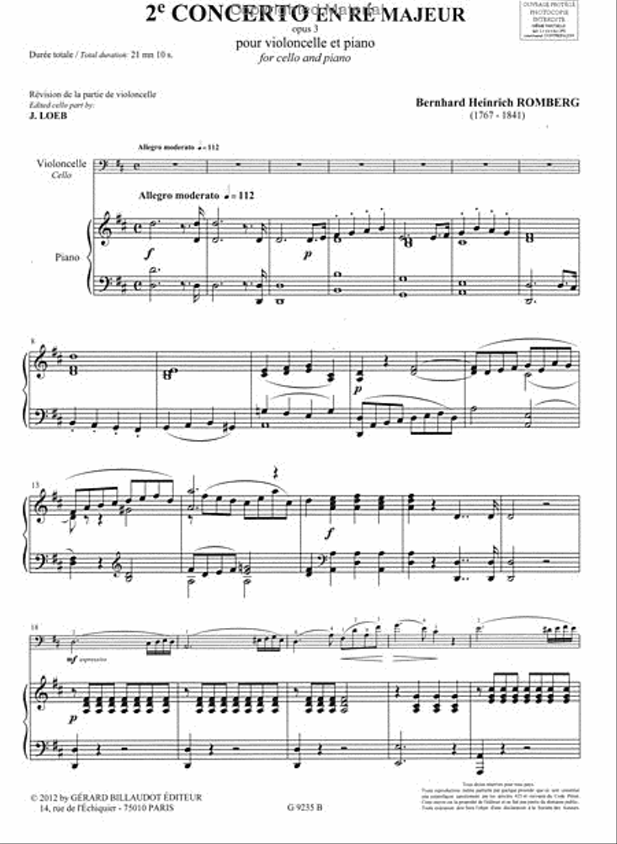 2eme Concerto En Re Majeur Piano scores gallery preview page 2