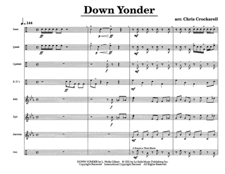 Down Yonder w/Tutor Tracks