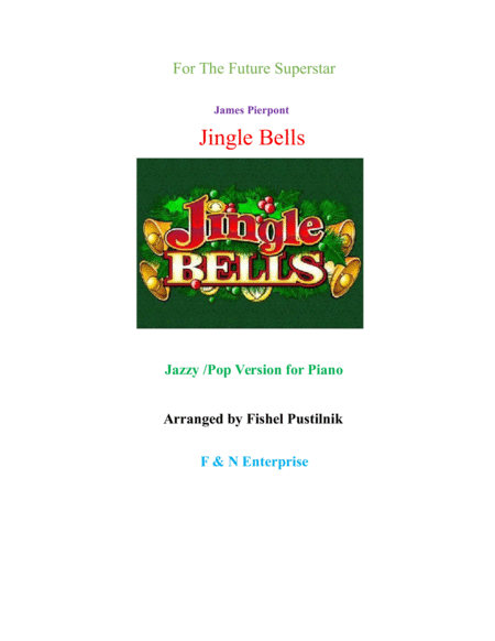 "Jingle Bells" for Piano-Jazz/Pop Version-Video image number null