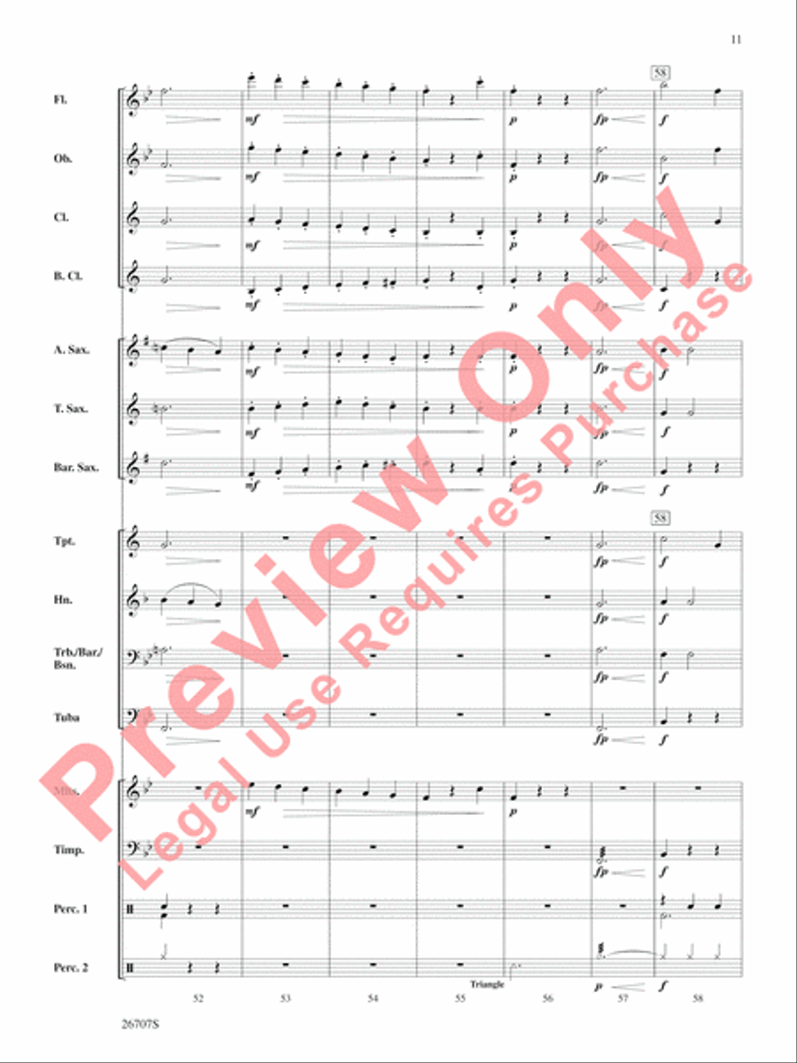 The Wizard of Oz, Themes from Concert Band scores gallery preview page 12
