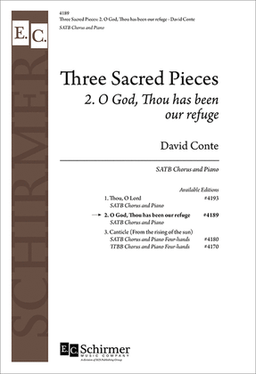 Book cover for Three Sacred Pieces: 2. O God, Thou Hast Been Our Refuge
