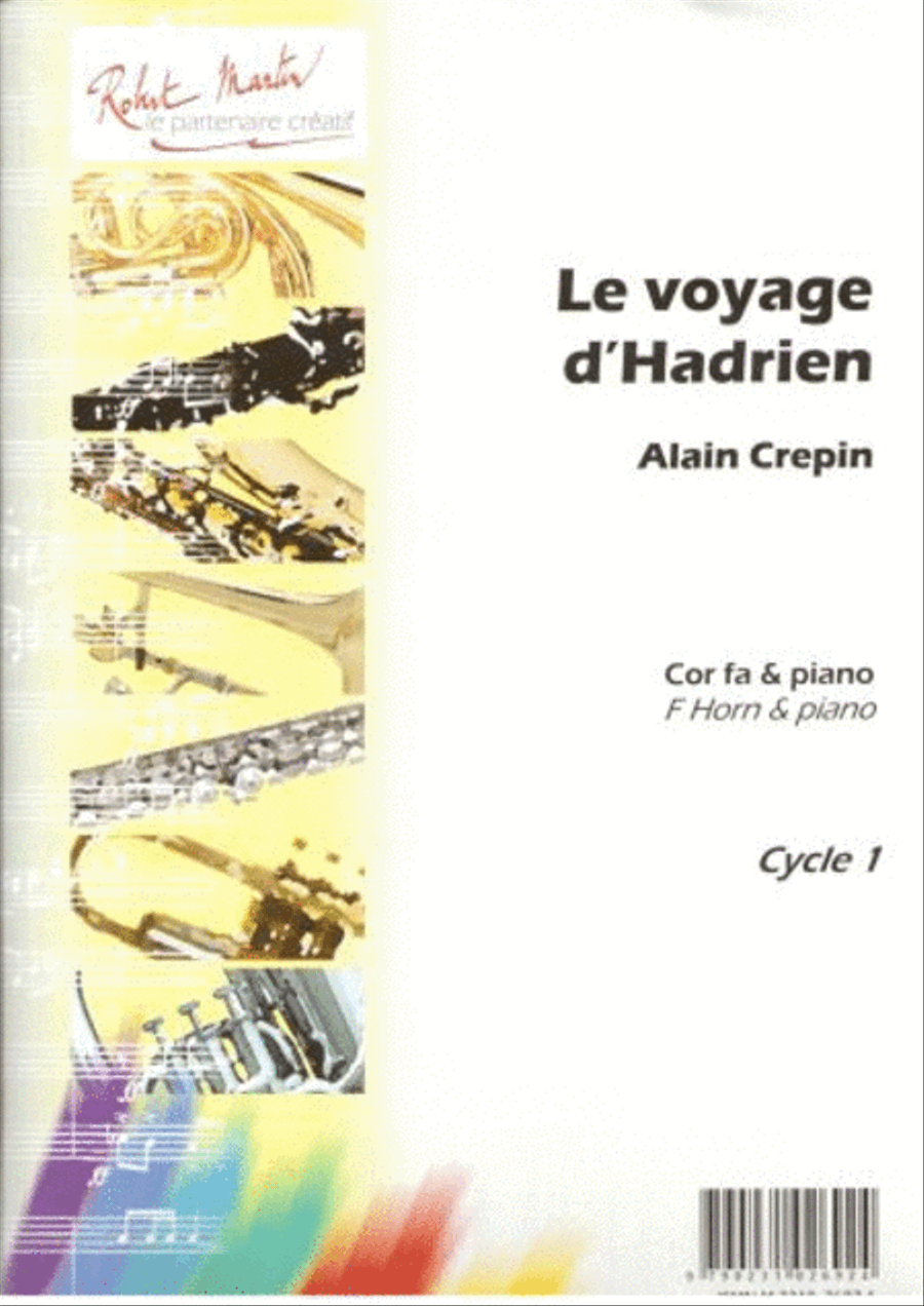 Le Voyage d'Hadrien Horn scores gallery preview page 1