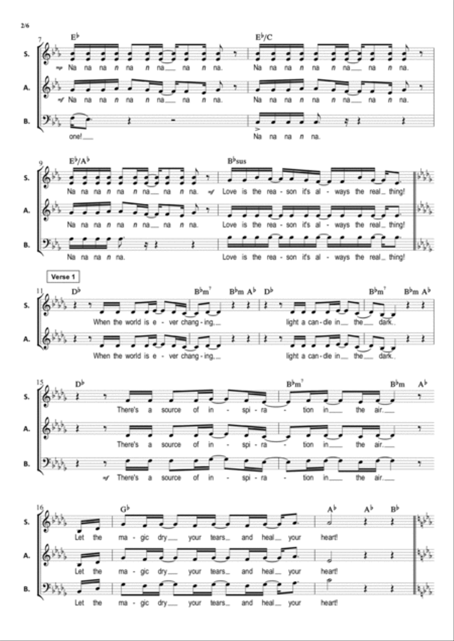 Wonderful Dream (holidays Are Coming) 3-Part scores gallery preview page 2