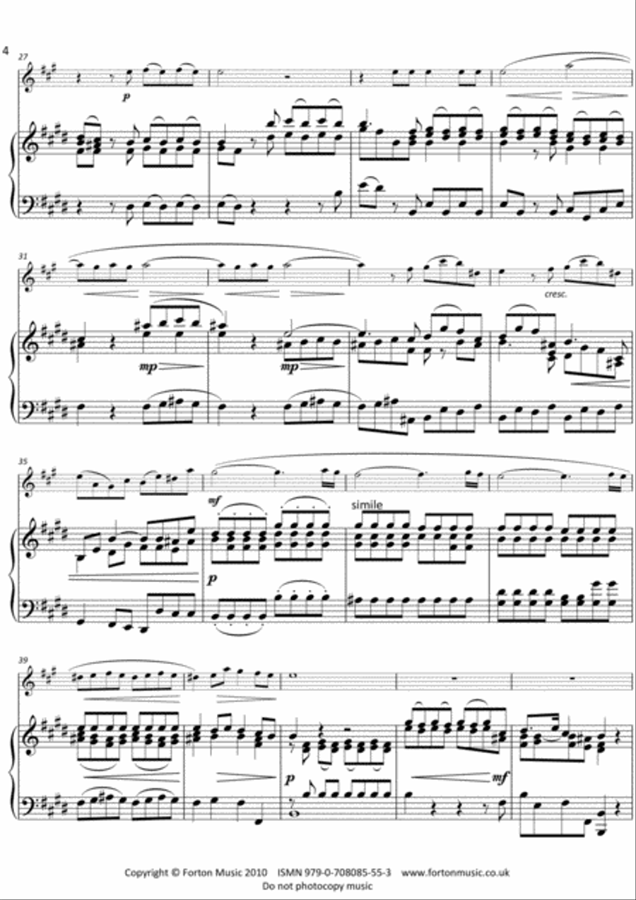 Solos for Alto Flute Book 1 Flute Solo scores gallery preview page 4