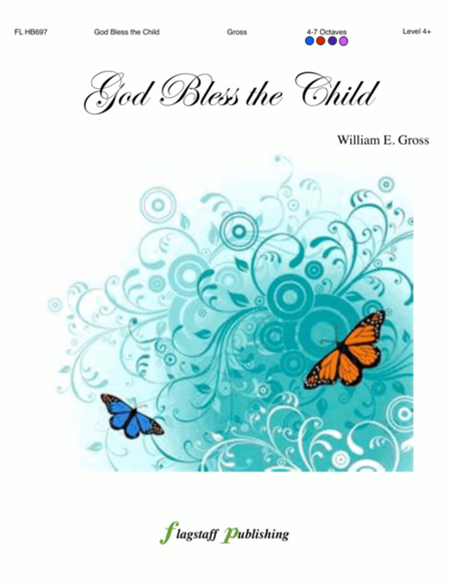 God Bless the Child God Bless the Child Handbell Choir scores gallery preview page 1