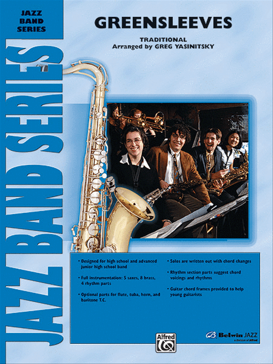 Greensleeves Jazz Ensemble scores gallery preview page 1