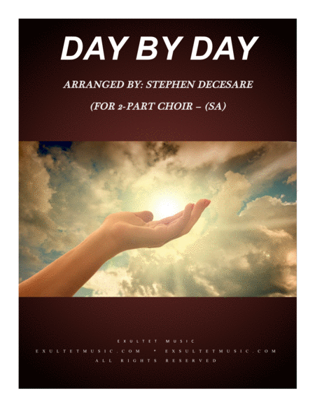 Day By Day (for 2-part choir - (SA) image number null