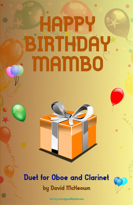Happy Birthday Mambo, for Oboe and Clarinet Duet