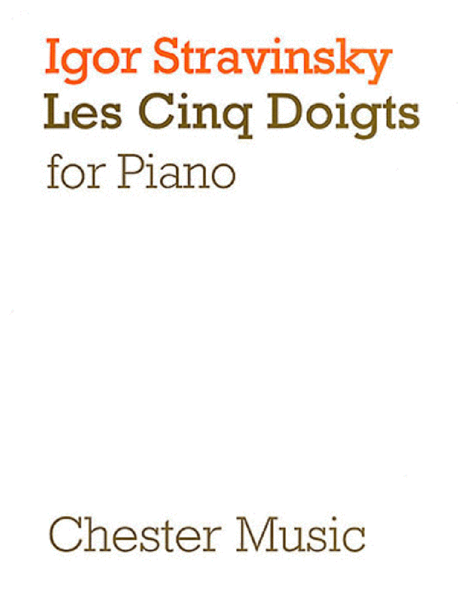 Les Cinq Doigts Les Cinq Doigts Piano Solo scores gallery preview page 1