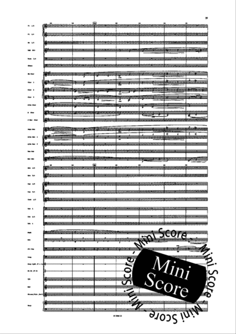 Fifth Symphony Concert Band scores gallery preview page 34