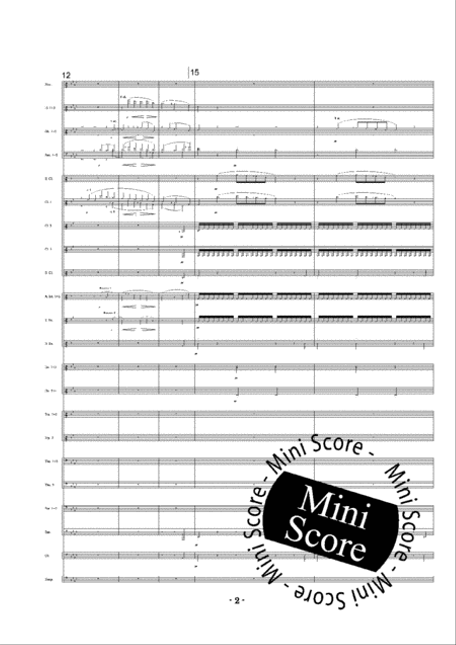 Egmont Concert Band scores gallery preview page 6