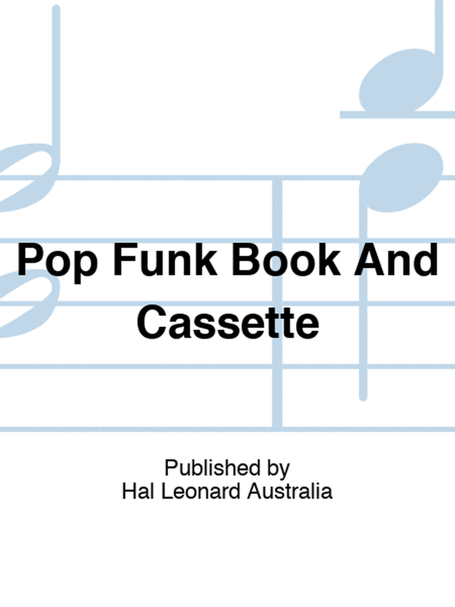 Pop Funk Book And Cassette