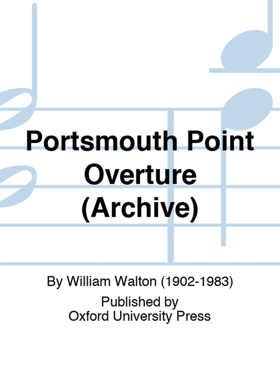 Portsmouth Point Overture (Archive)