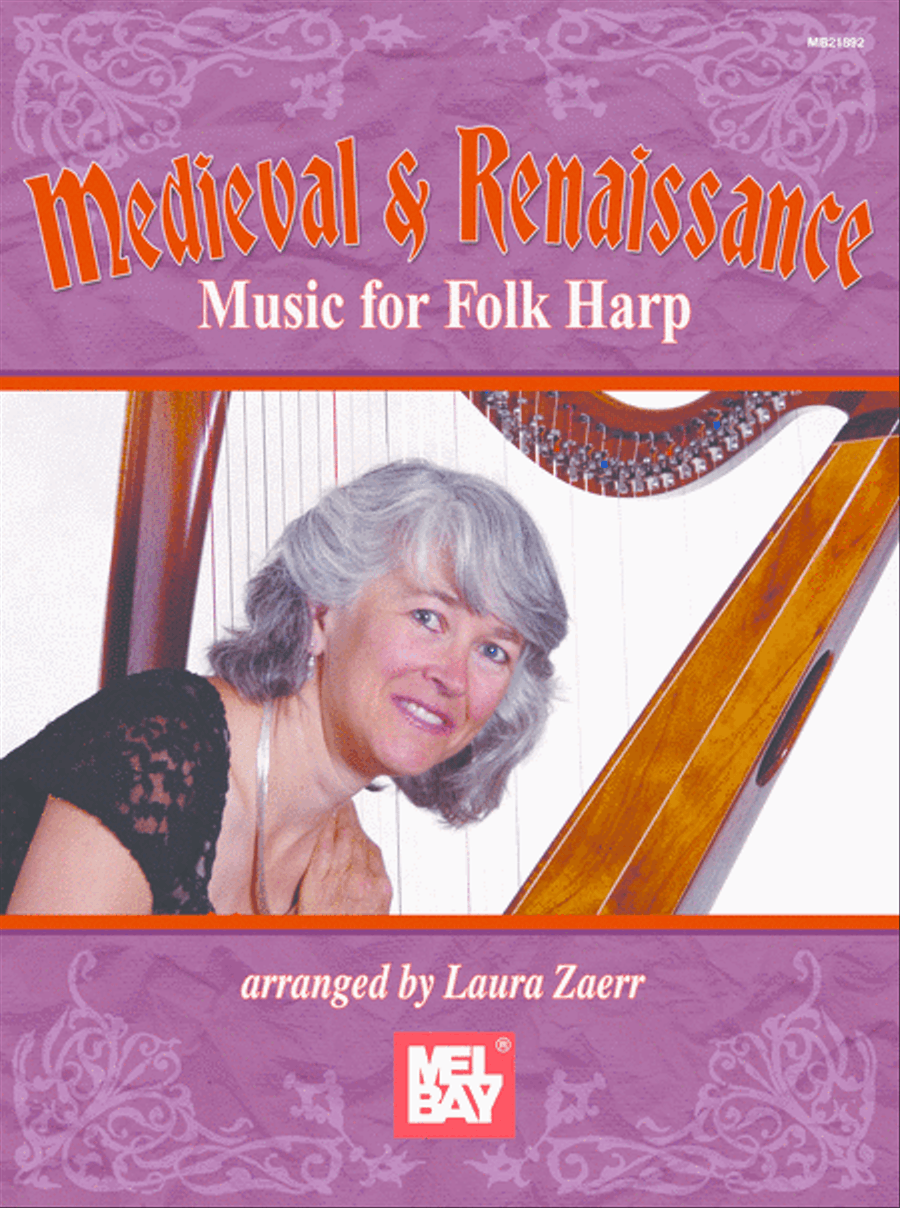 Medieval and Renaissance Music for Folk Harp Pedal Harp scores gallery preview page 1