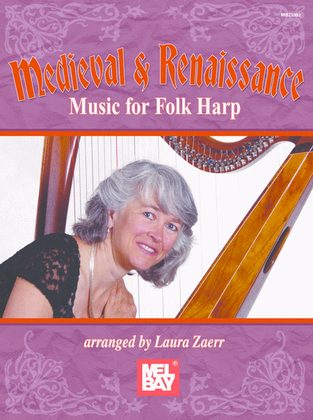 Book cover for Medieval and Renaissance Music for Folk Harp