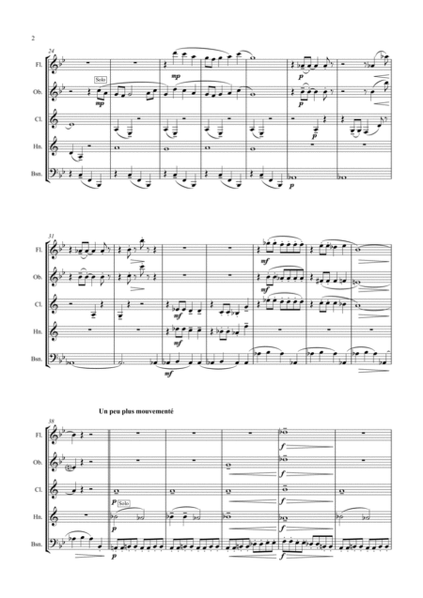 Debussy: Children's Corner No.2 "Jimbo's Lullaby" - wind quintet image number null