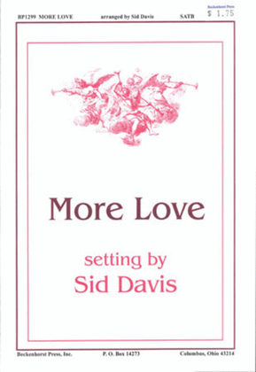 Book cover for More Love