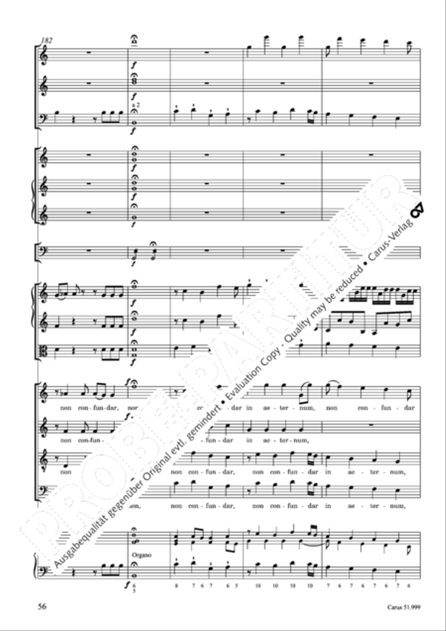 Te Deum Te Deum 4-Part scores gallery preview page 57