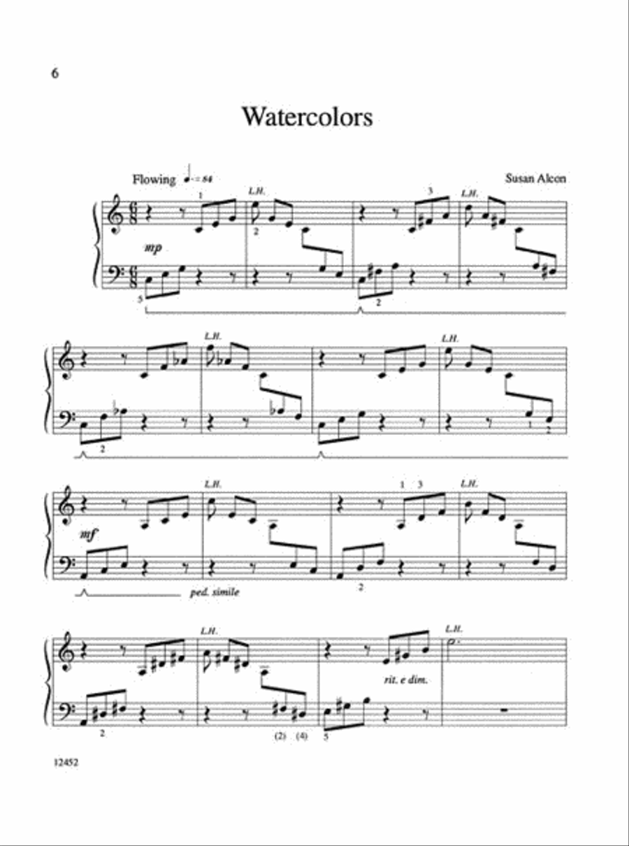 Potpourri Piano scores gallery preview page 4
