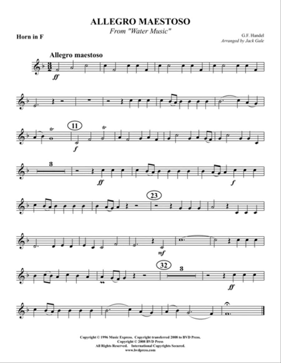 Ceremonial Music for Brass Quintet Brass Quintet scores gallery preview page 4