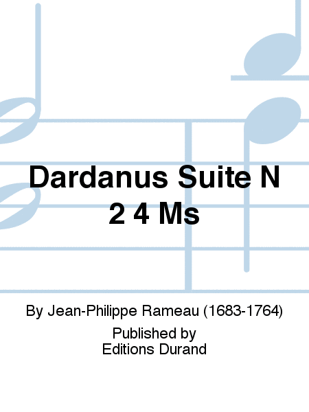Dardanus Suite N 2 4 Ms