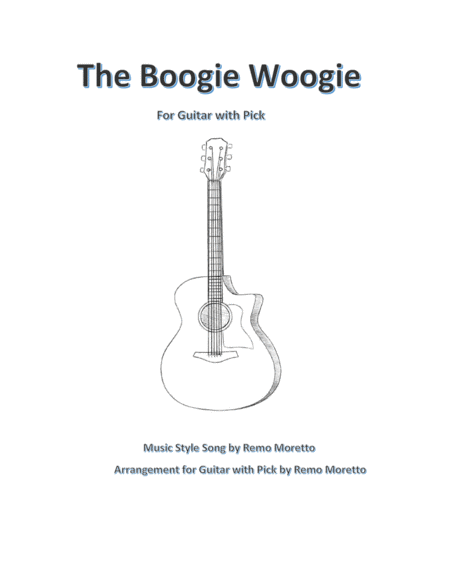 The Boogie Woogie for Guitar with Pick image number null