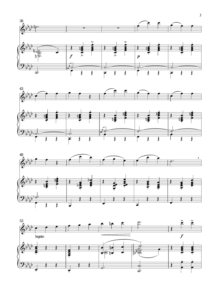 My Favorite Things (from The Sound of Music) Flute Solo scores gallery preview page 3