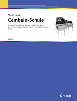 Book cover for Cembalo-Schule