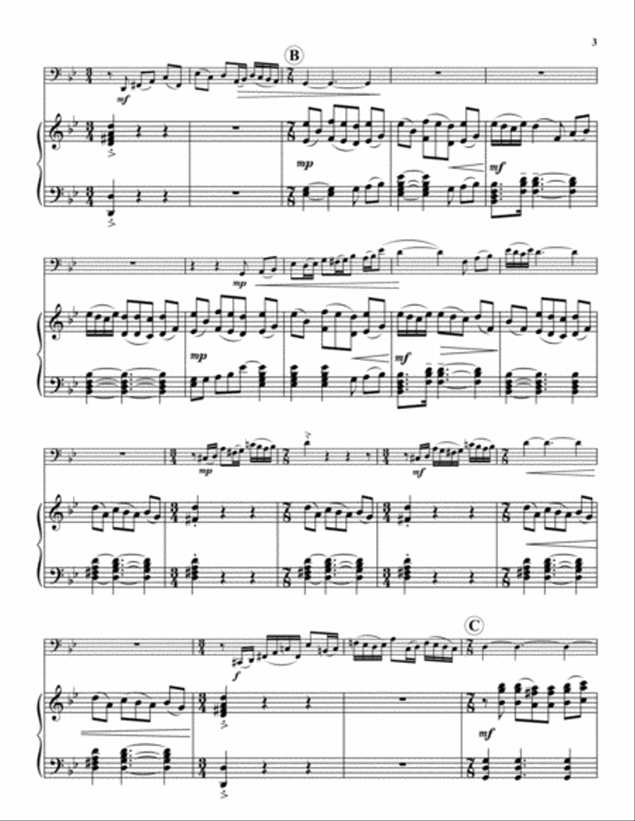 Prophecies Prophecies Tuba scores gallery preview page 3