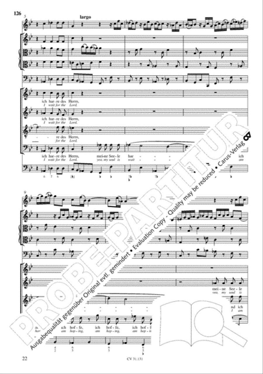 The Complete Sacred Vocal Works (Das geistliche Vokalwerk) Voice scores gallery preview page 127