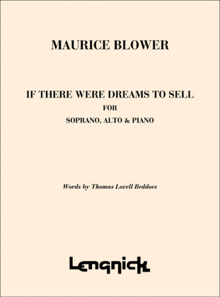 Book cover for If There Were Dreams to Sell