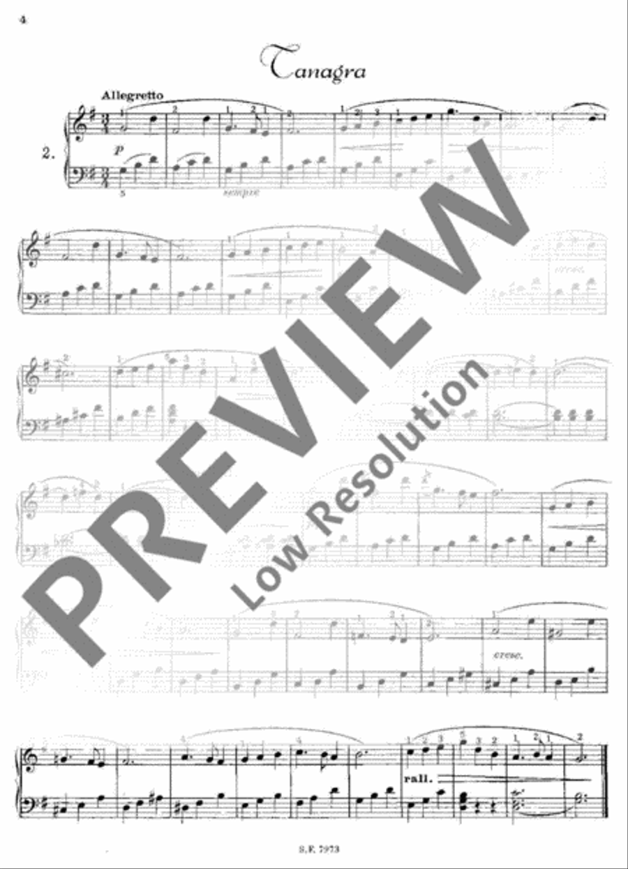 10 Pieces for Children Piano Solo scores gallery preview page 5