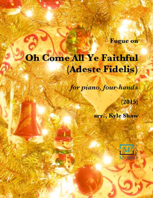 Book cover for Fugue on "Oh Come All Ye Faithful" (Adeste Fidelis)