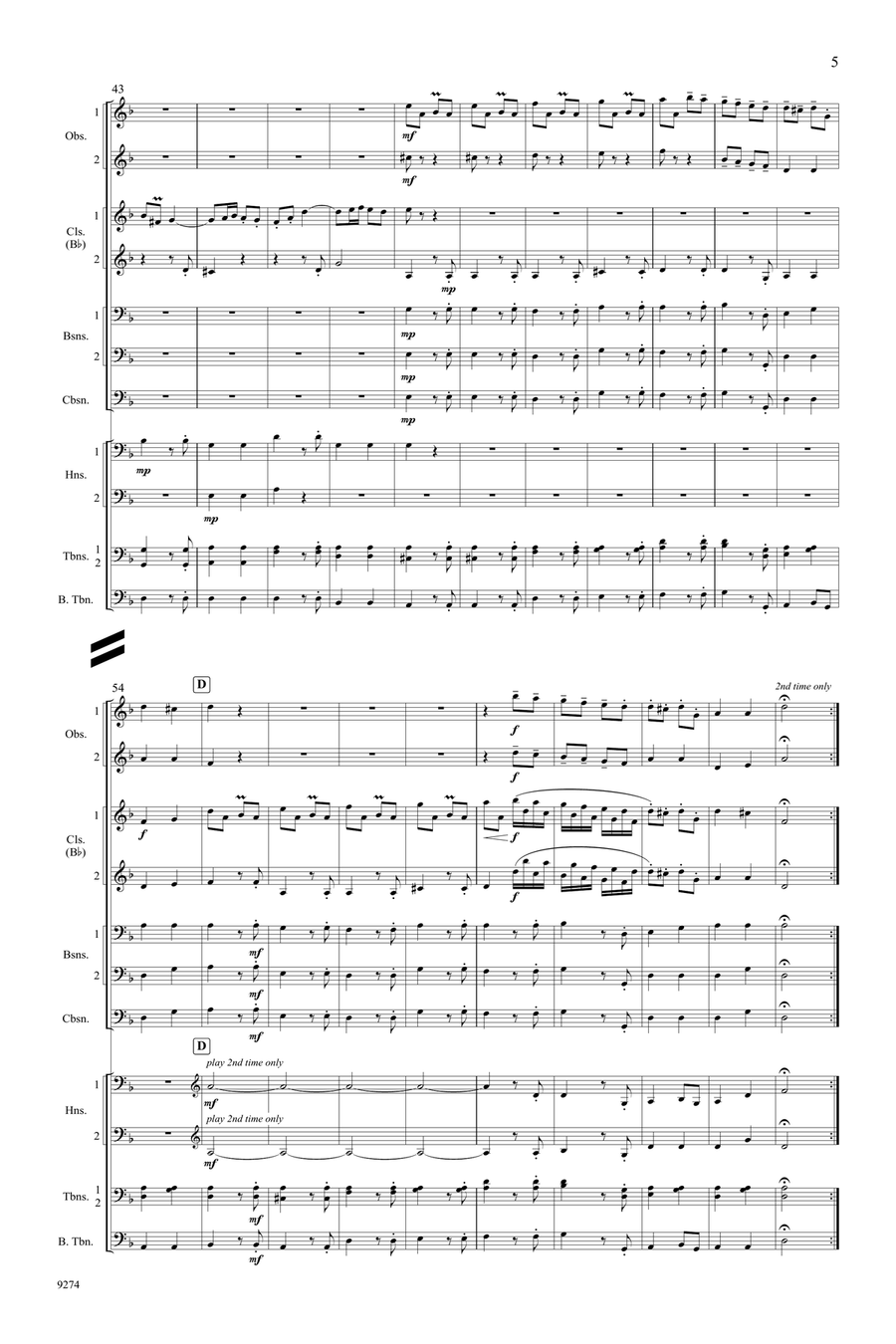 Five Sonatas (Downloadable Additional Full Score) Score scores gallery preview page 7