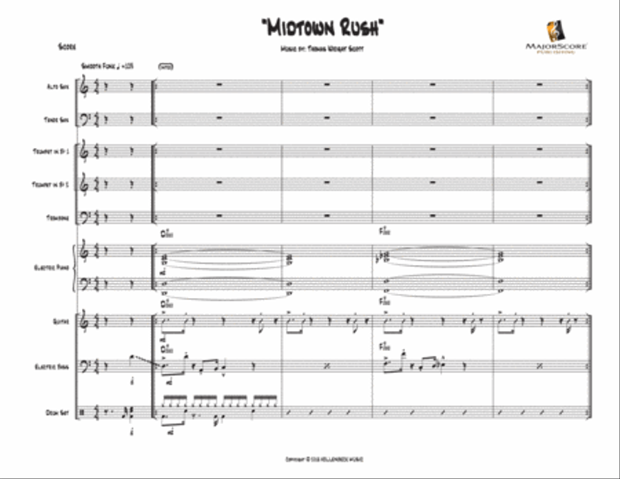 Midtown Rush Jazz Ensemble scores gallery preview page 2
