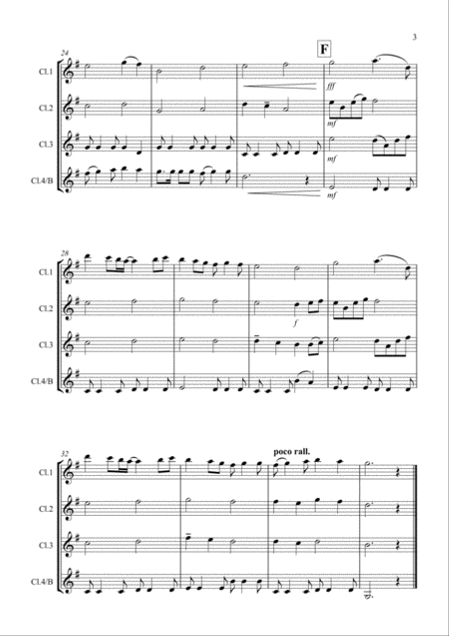 My Heart Will Go On (Love Theme from Titanic) Clarinet Solo scores gallery preview page 3
