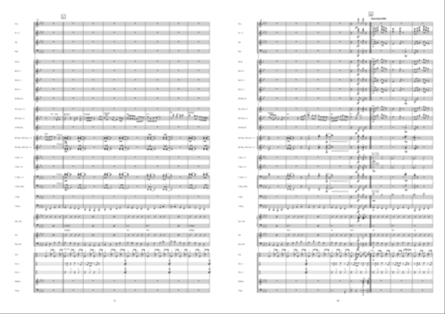Tribute To Glenn Miller Concert Band scores gallery preview page 6