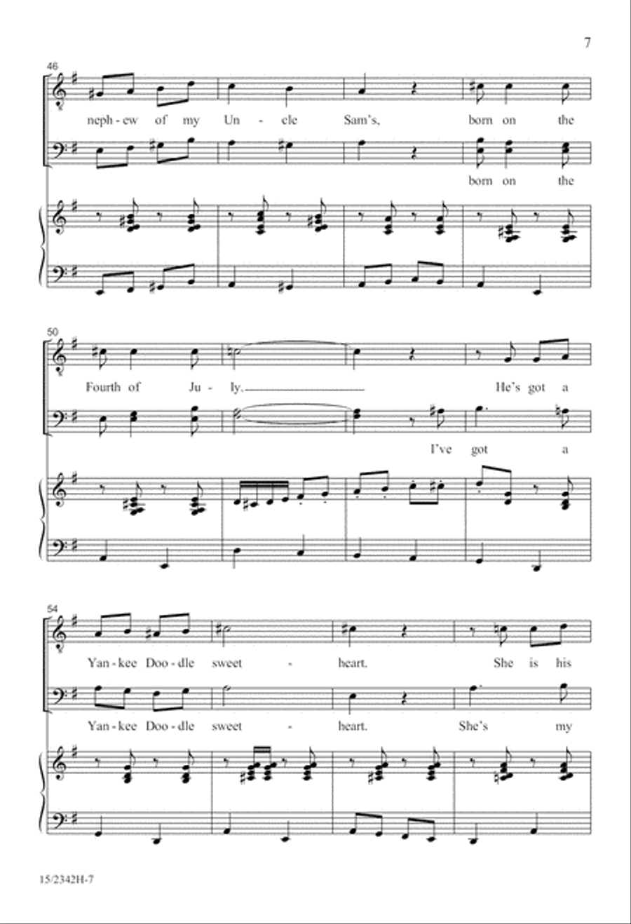 Salute to America TTBB scores gallery preview page 7