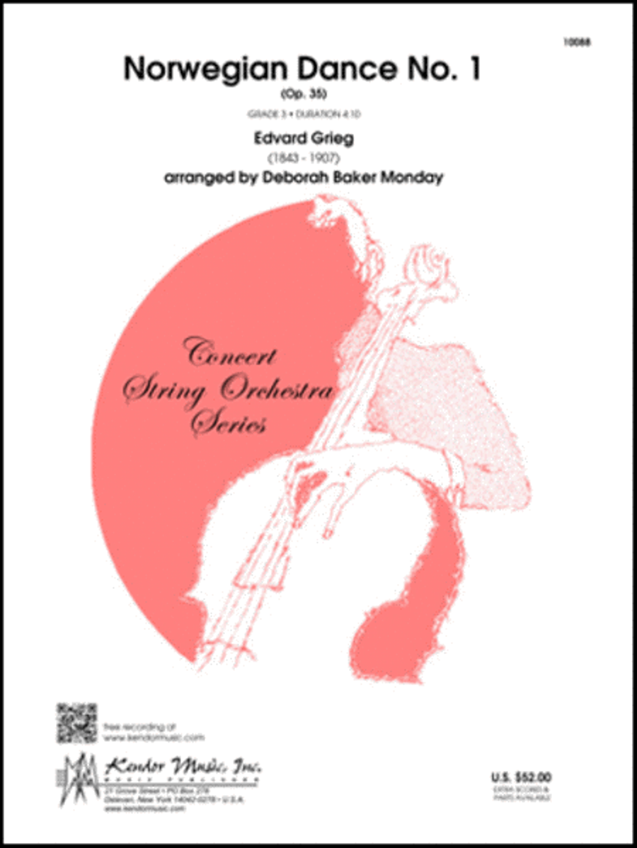 Book cover for Norwegian Dance No. 1 (Op. 35)