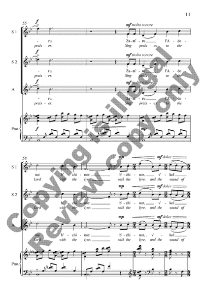 A New Psalm (Psalm 98) (Piano/Choral Score) image number null