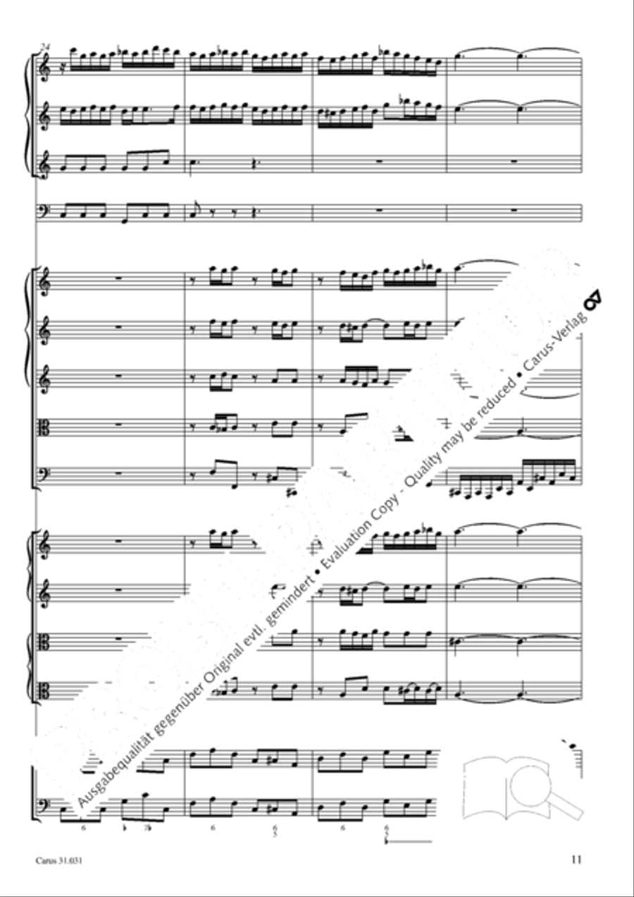 The heavens laugh, the earth exults in gladness (Der Himmel lacht! Die Erde jubilieret) STB scores gallery preview page 12