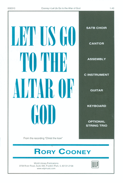 Let Us Go to the Altar of God