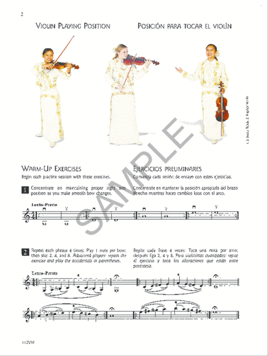 Mariachi Mastery - Violin/Violines 1 & 2 Orchestra scores gallery preview page 2
