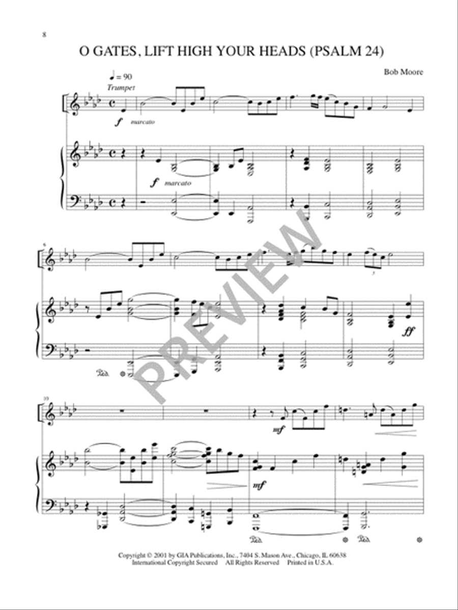 Miniatures for Solo Instrument and Piano Viola scores gallery preview page 10