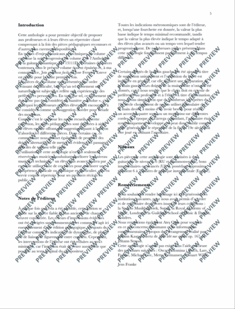 Romantic Guitar Anthology Classical Guitar scores gallery preview page 6