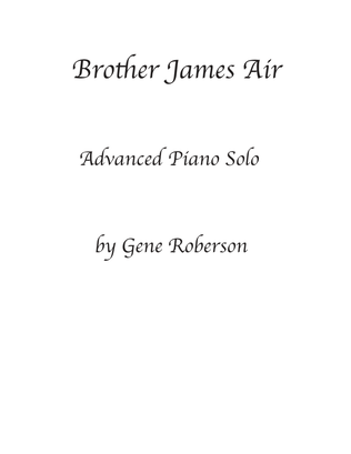 Book cover for Brother James Air The Lord's My Shepherd Advanced Piano